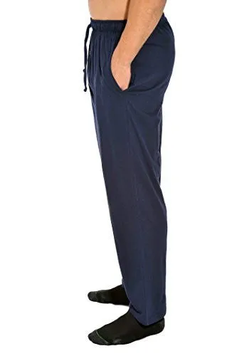 14500-NAVY-M AT THE BUZZER MEN'S PAJAMA PANTS / SLEEPWEAR / PJS