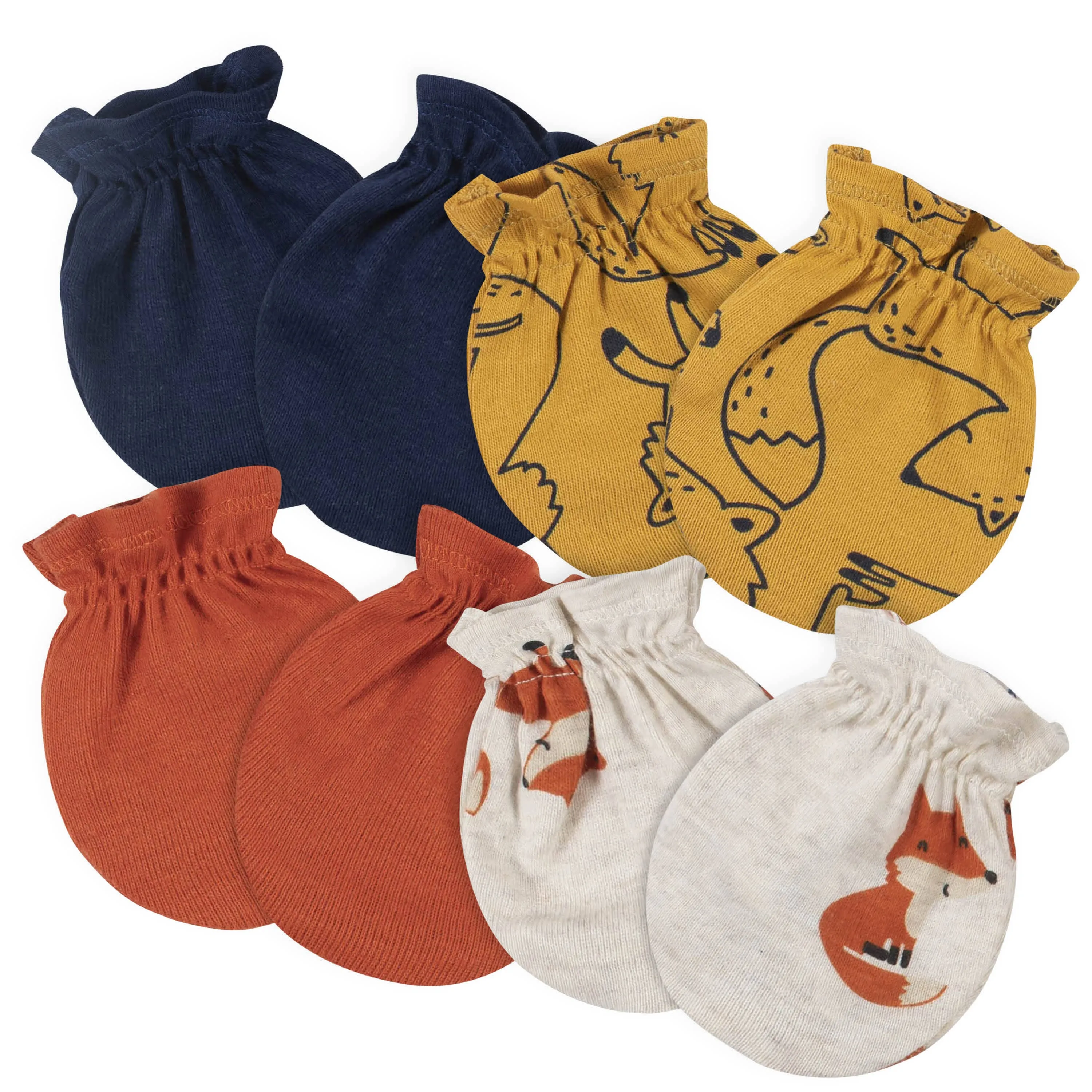 18-Piece Baby Boys Fox Onesies® Bodysuit, Mitten, Cap, & Sock Set