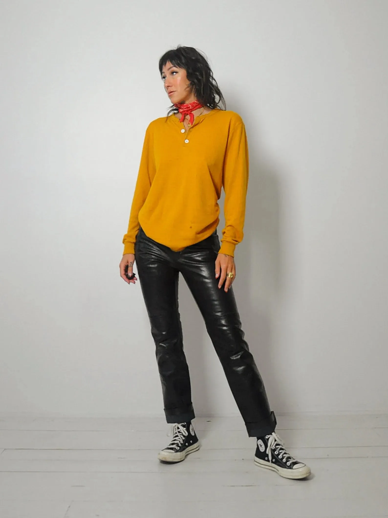 1970's Soft Butterscotch Ski Thermal