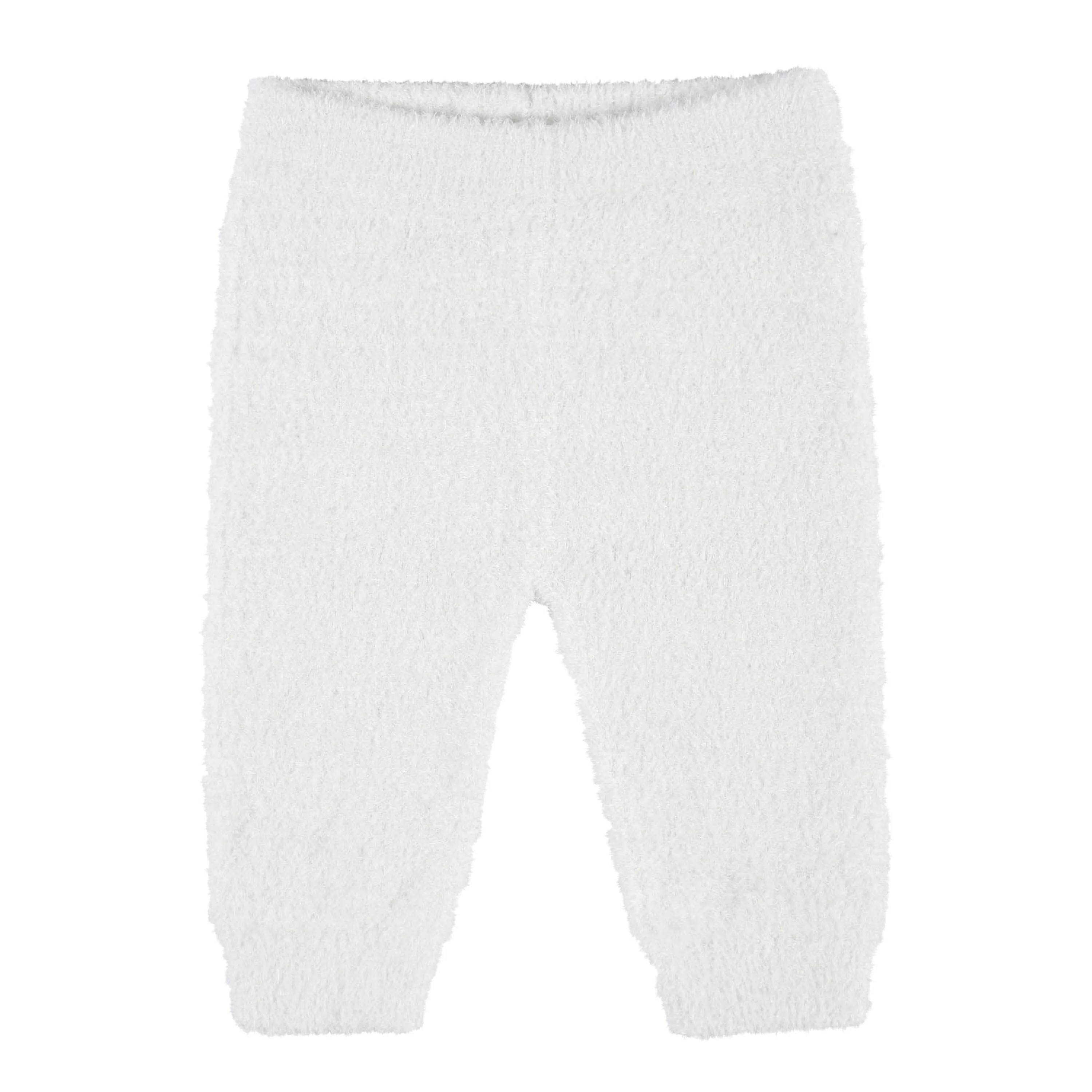 2-Piece Baby Neutral Ivory Knit Top & Pants Set