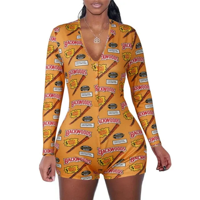 2021 New!!! Women's Sexy Bodysuit Romper Sleepwear Sizes S - 2XL