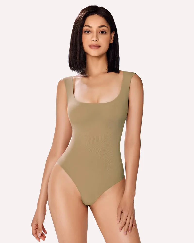 2Pack Double Lined Bodysuit Shapewear