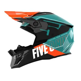 509  Altitude 2.0 Snowmobile Helmet Fidlock Strap Lightweight Open Face Emerald FMVSS 218