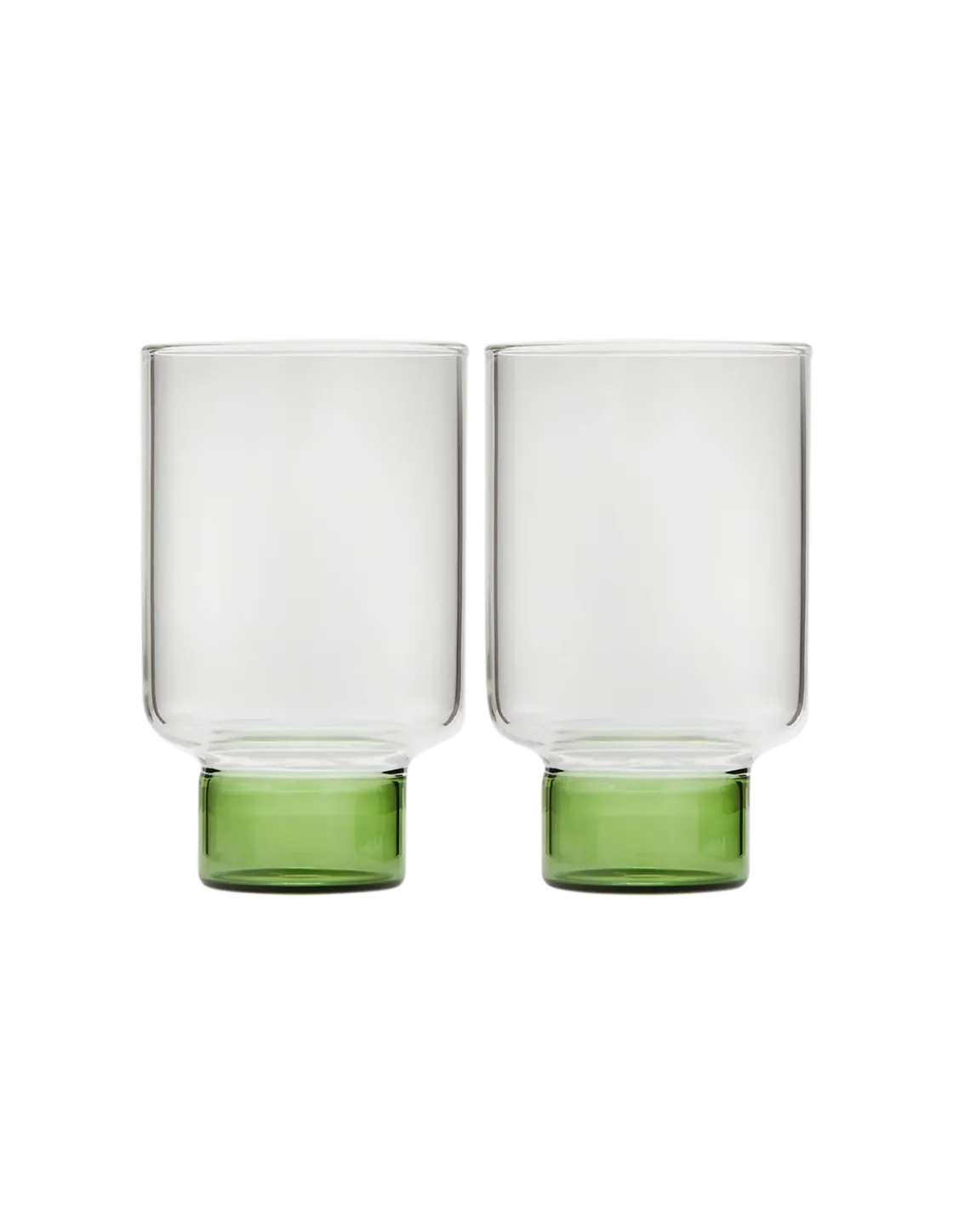 Aita Green Base Tall Glasses