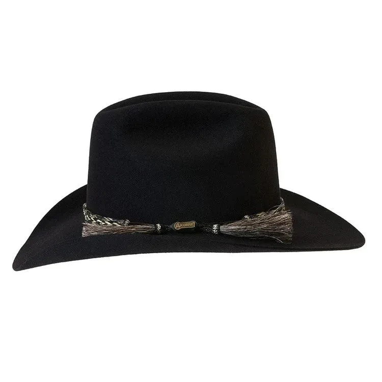 Akubra - Rough Rider Hat - Black