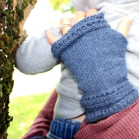 Alpaca Wrist Warmers Eyelet