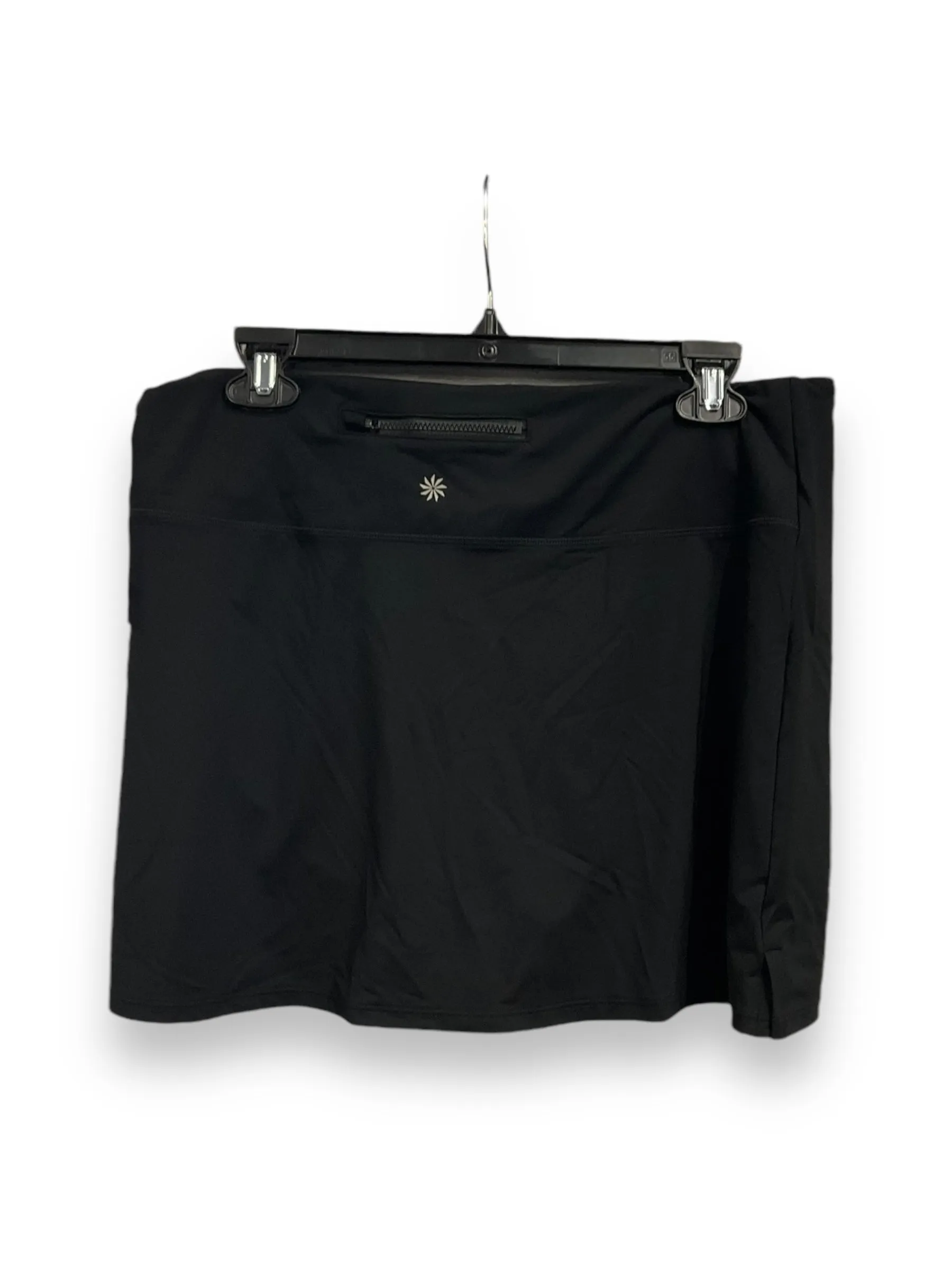 Athletic Skort By Athleta In Black, Size: L