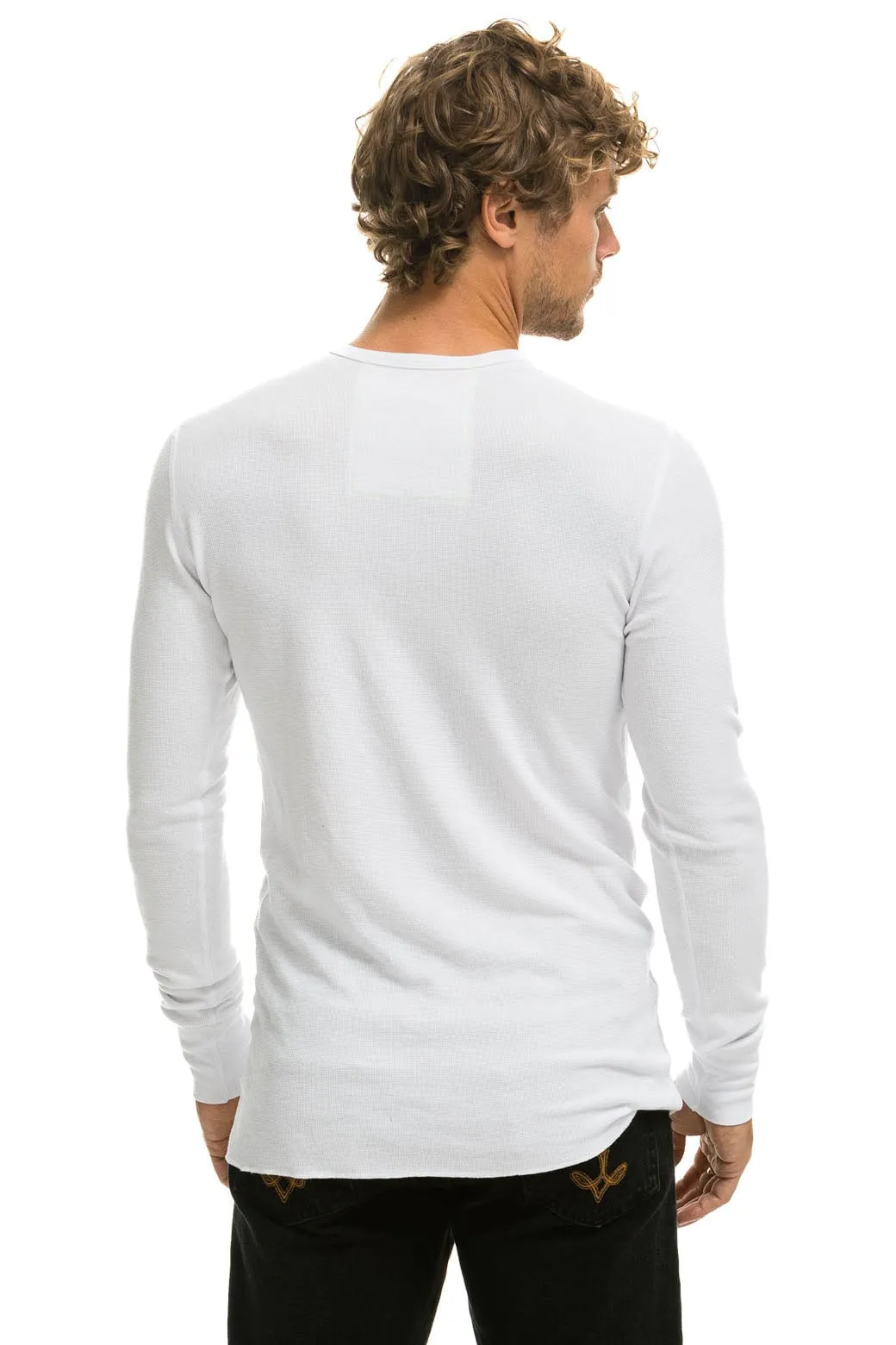 AVIATOR NATION ASPEN THERMAL - WHITE