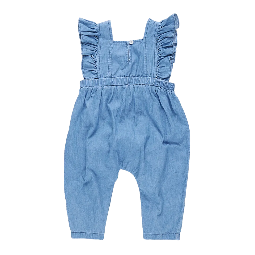 Baby Girls June Jumper - Chambray