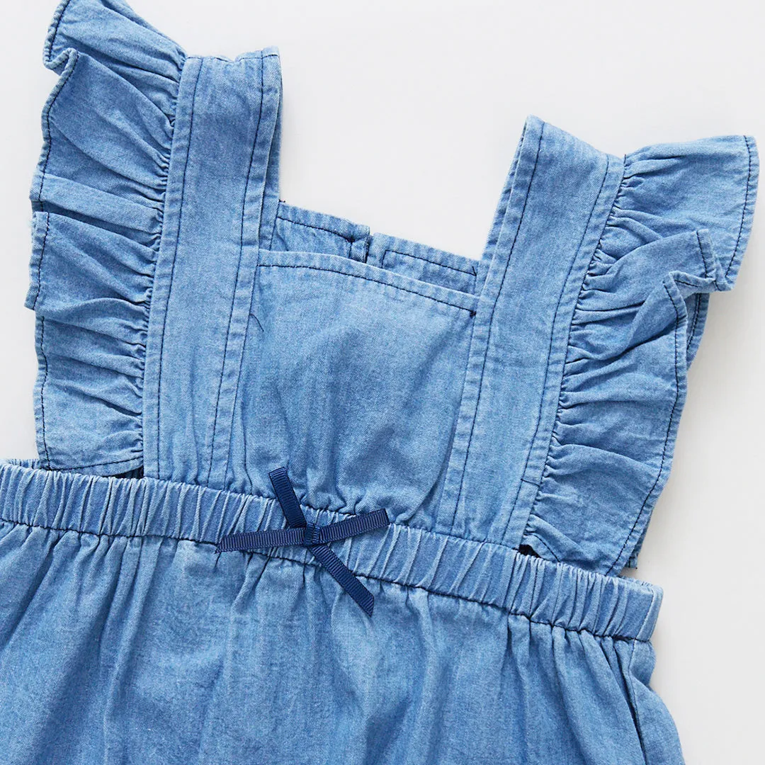 Baby Girls June Jumper - Chambray