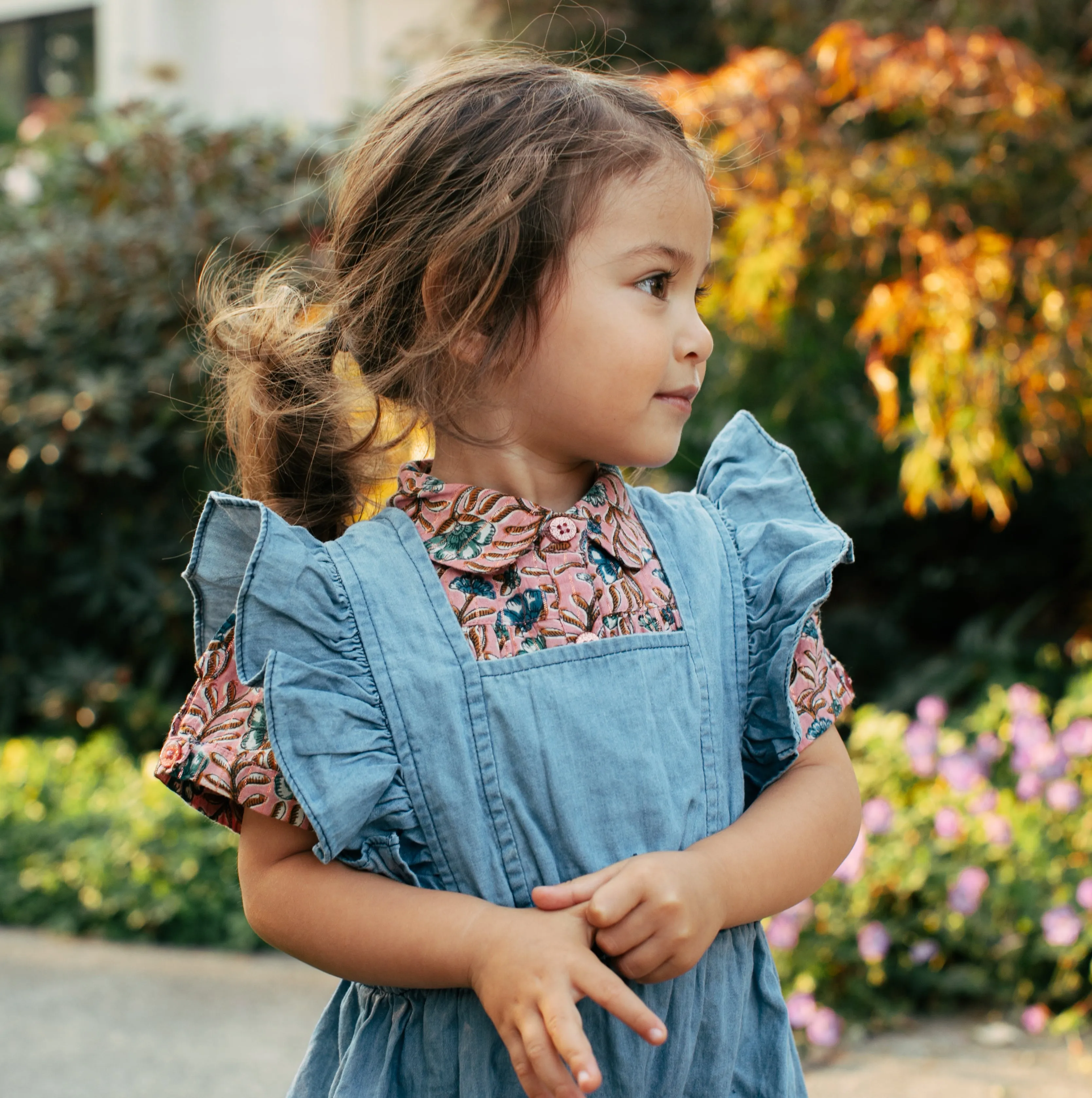 Baby Girls June Jumper - Chambray