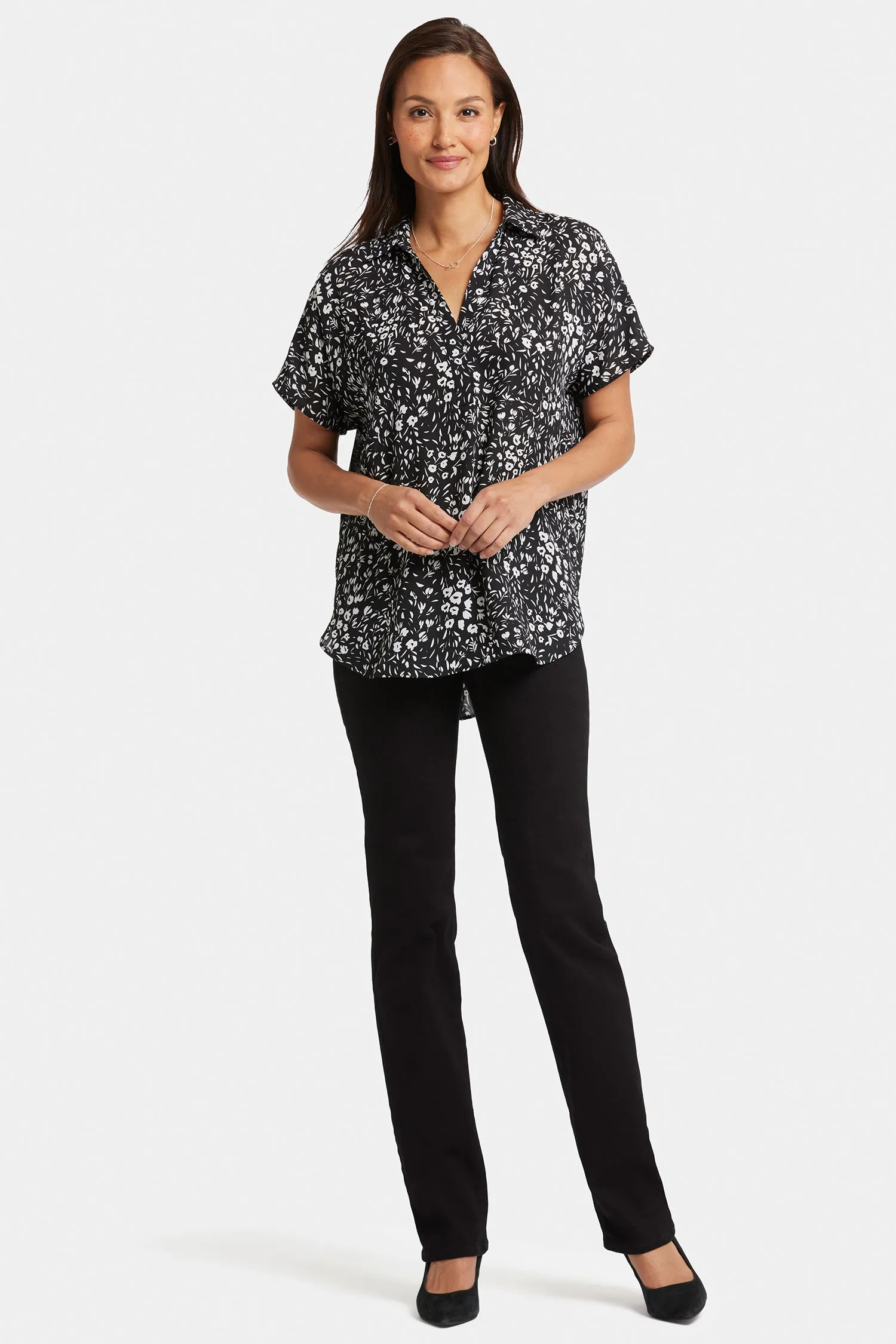 Becky Short Sleeved Blouse - Daniela Ditsy