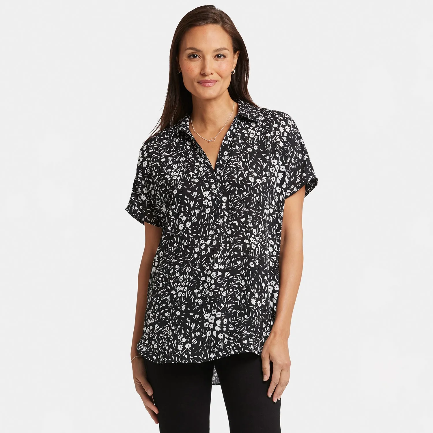 Becky Short Sleeved Blouse - Daniela Ditsy