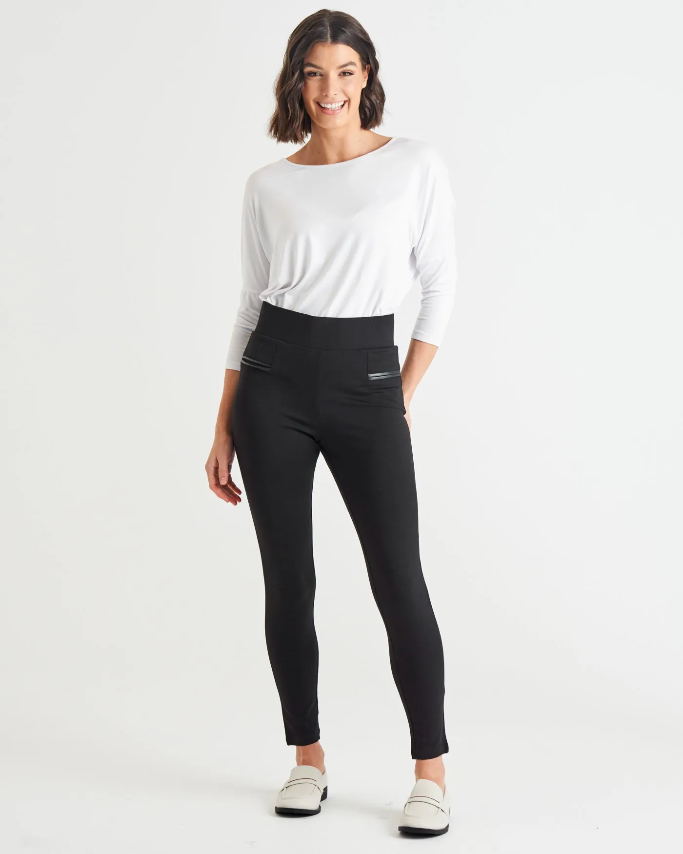 Betty Basics Gwen Ponte Pant Black