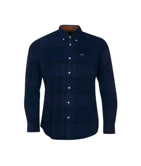 Blair Tailored Fit Shirt Midnight Tartan - Multi