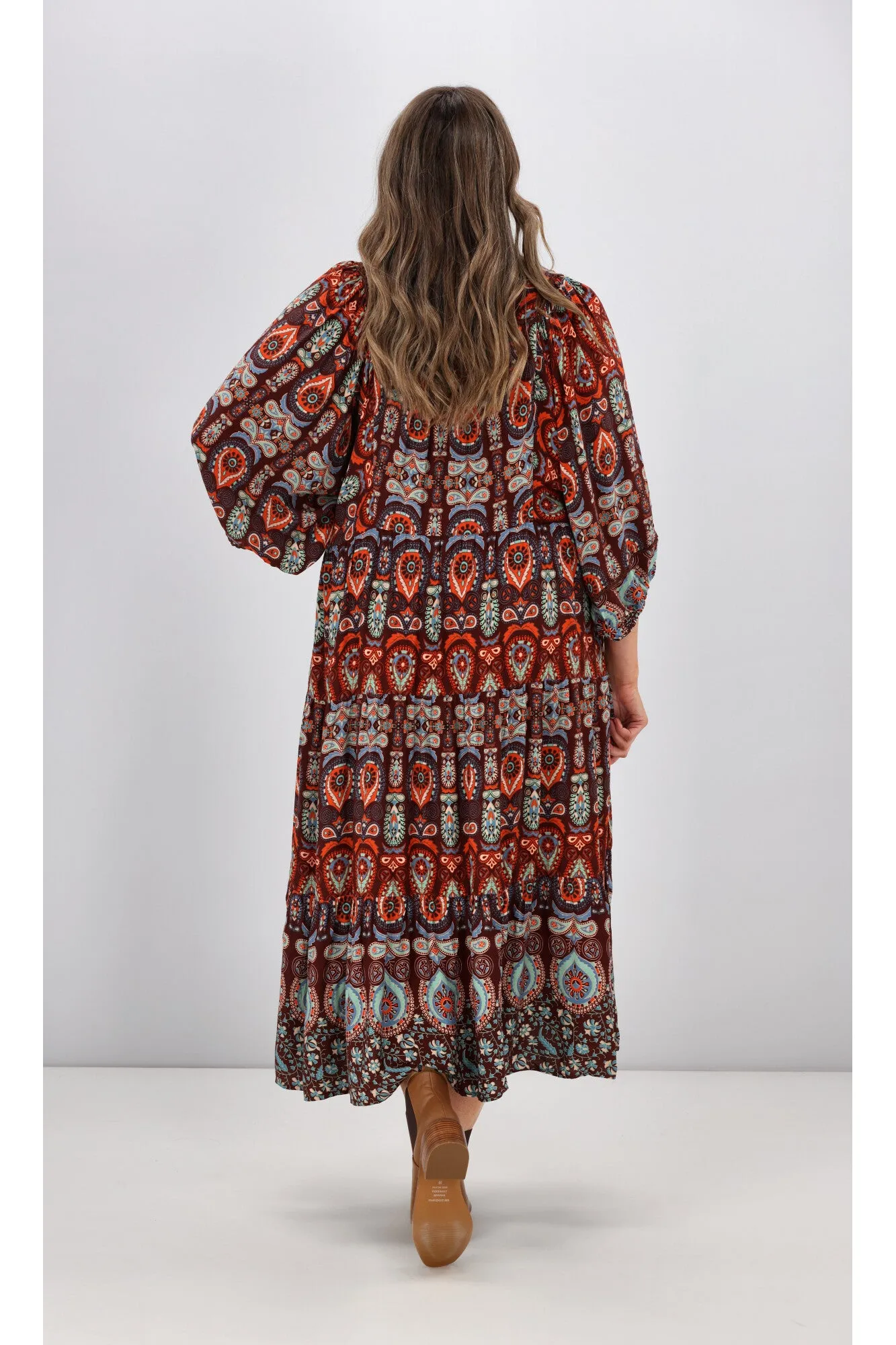 Boho Australia Serene Dress Brown