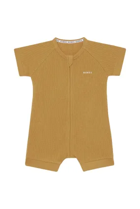 Bonds Waffle Romper - Sweet Caramel