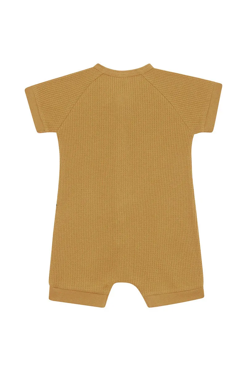 Bonds Waffle Romper - Sweet Caramel