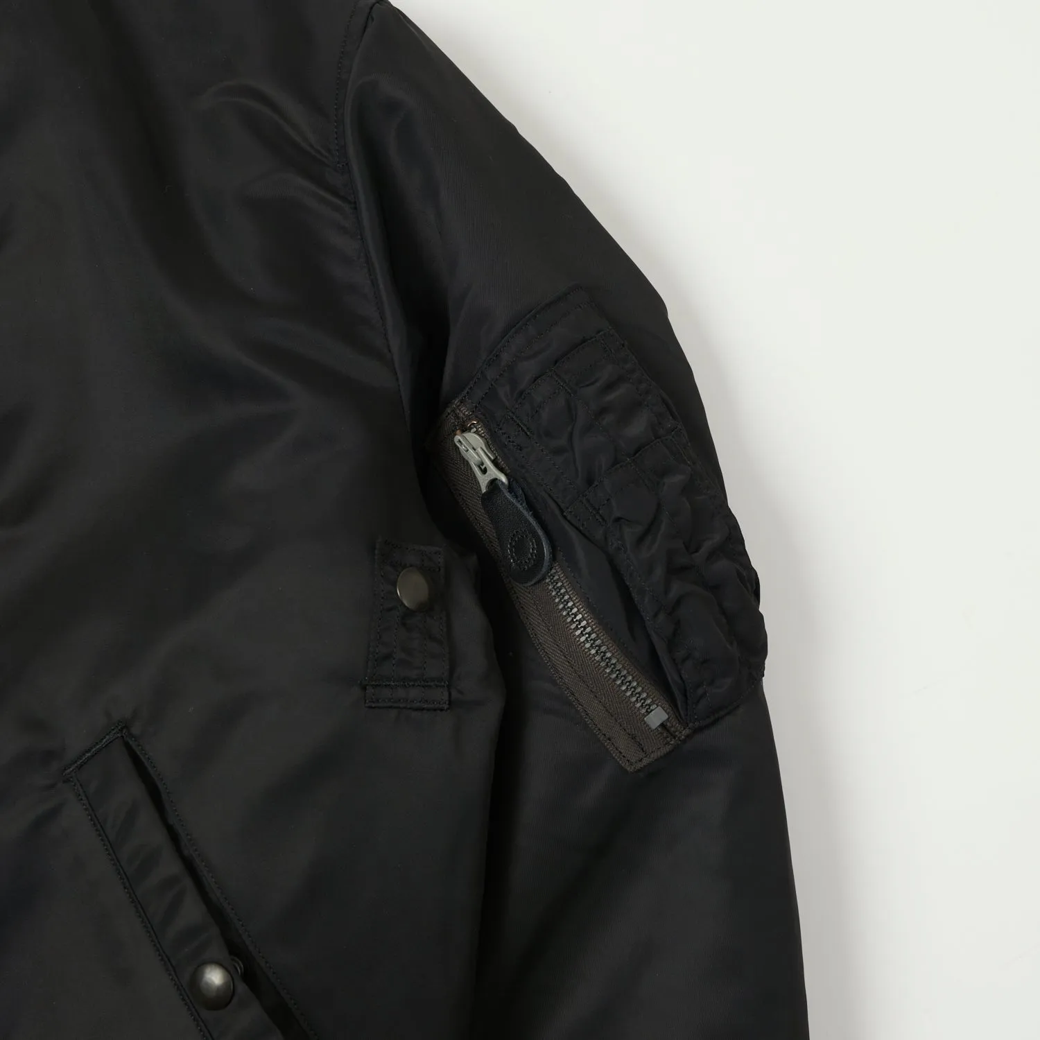 Buzz Rickson's X William Gibson Type MA-1 'Albert Turner & Co' Jacket - Black