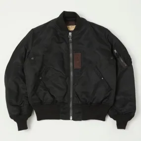 Buzz Rickson's X William Gibson Type MA-1 'Albert Turner & Co' Jacket - Black