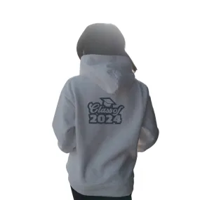 Class of 2024 Hoodie - Ash Grey