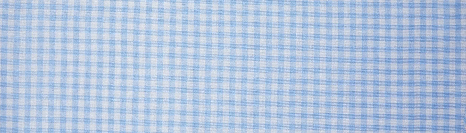 Classic Gingham Luxe Pima Short Set - Blue