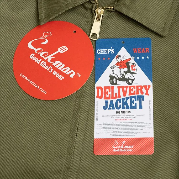 Cookman Delivery Jacket - Olive