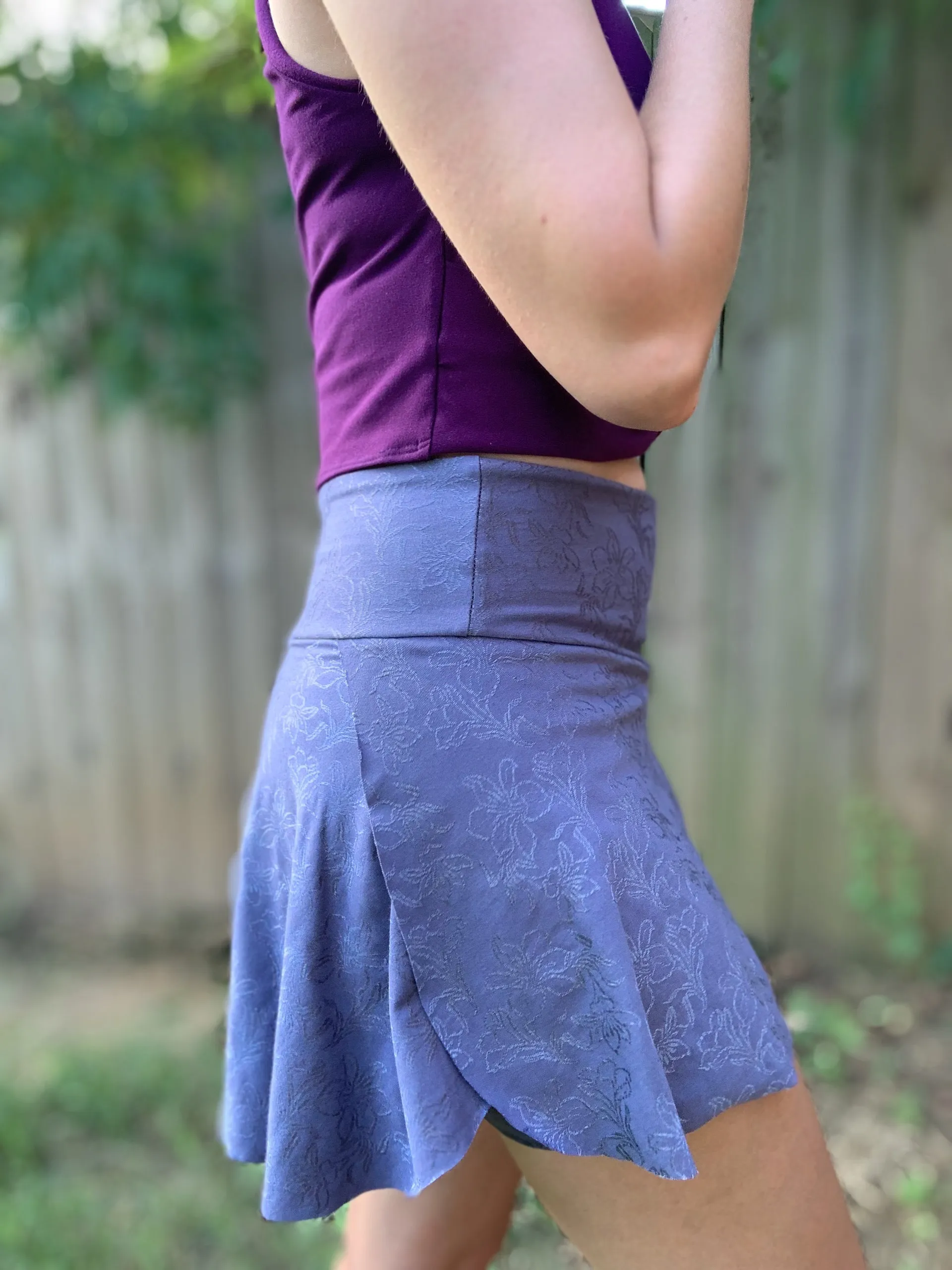 Duet Skirt PDF Pattern Adult Sizes B - M