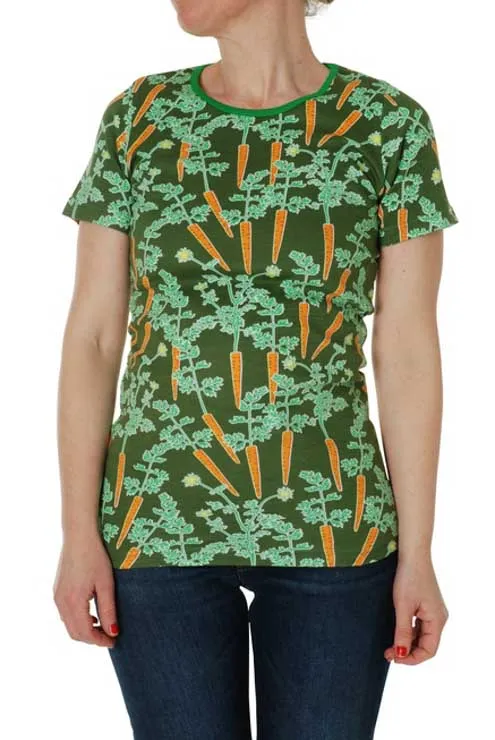 DUNS Short Sleeved T-shirt Adult - Carrots