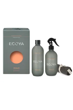 Ecoya Kitchen Gift Set Tahitian Lime and Grapefruit