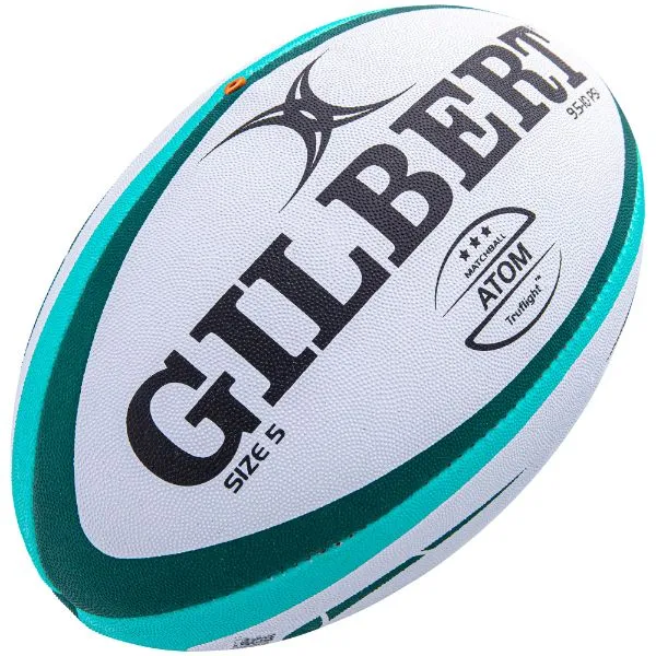 GILBERT - Atom Match Ball Green (Size 5)