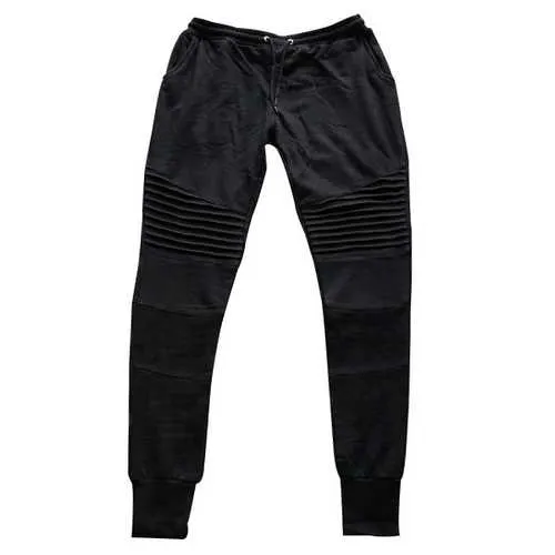 Gym Elastic Skinny Trousers Casual Harem Hip-hop Sweatpants Mens Fitness Jogger Pants