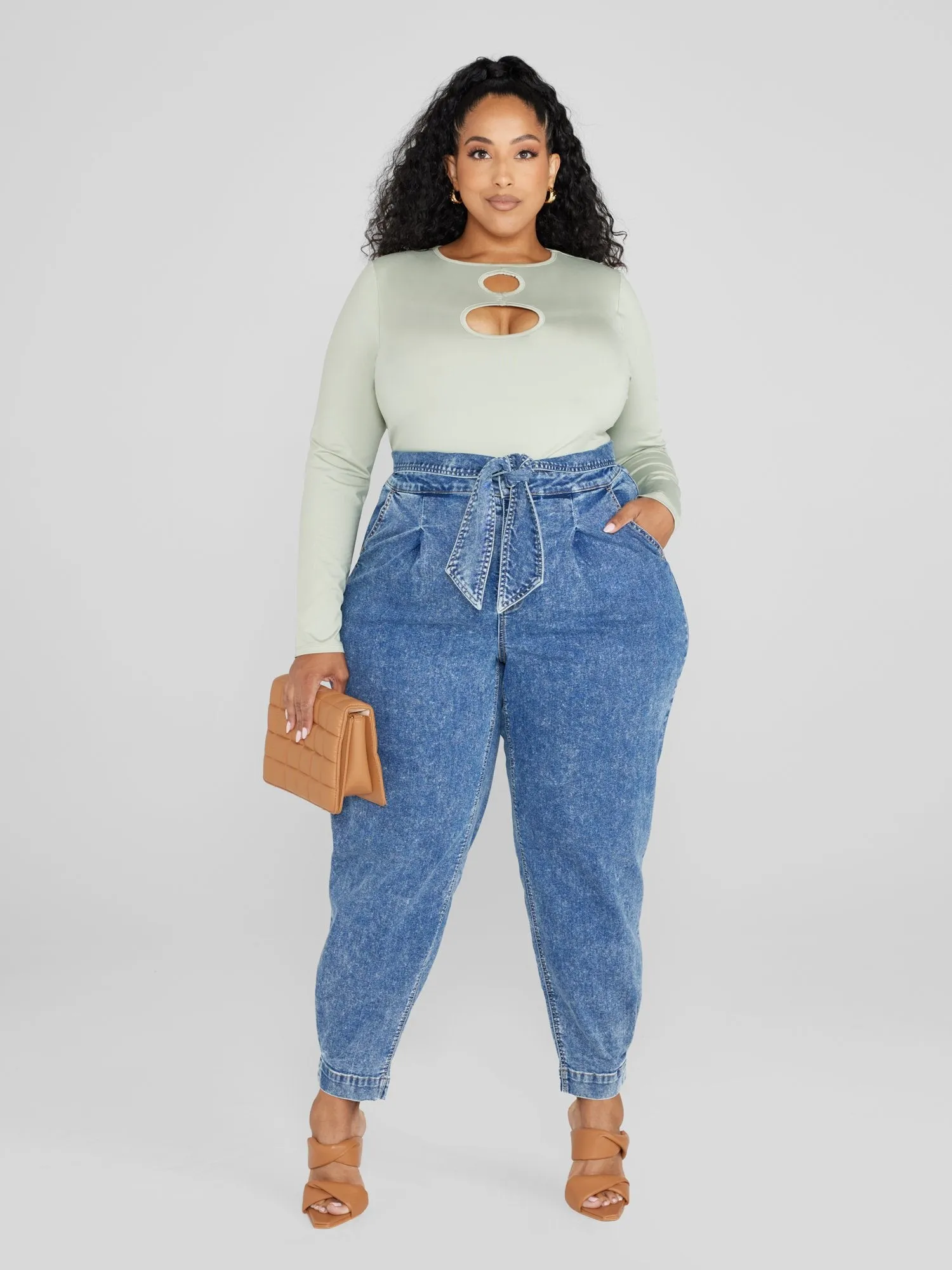 Katelyn Cutout Knit Top