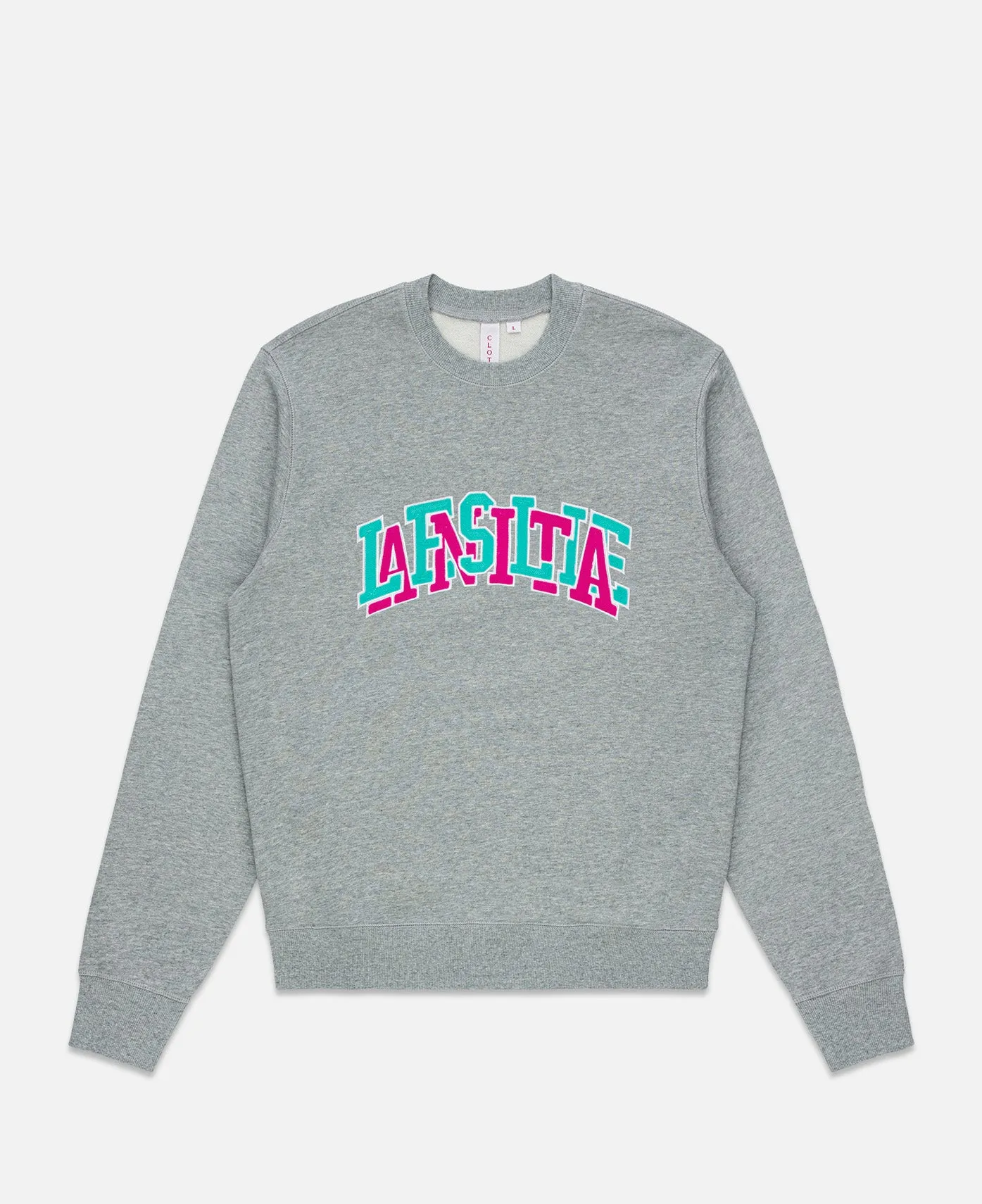 Leslie Anita College Sweatshirt (Grey)