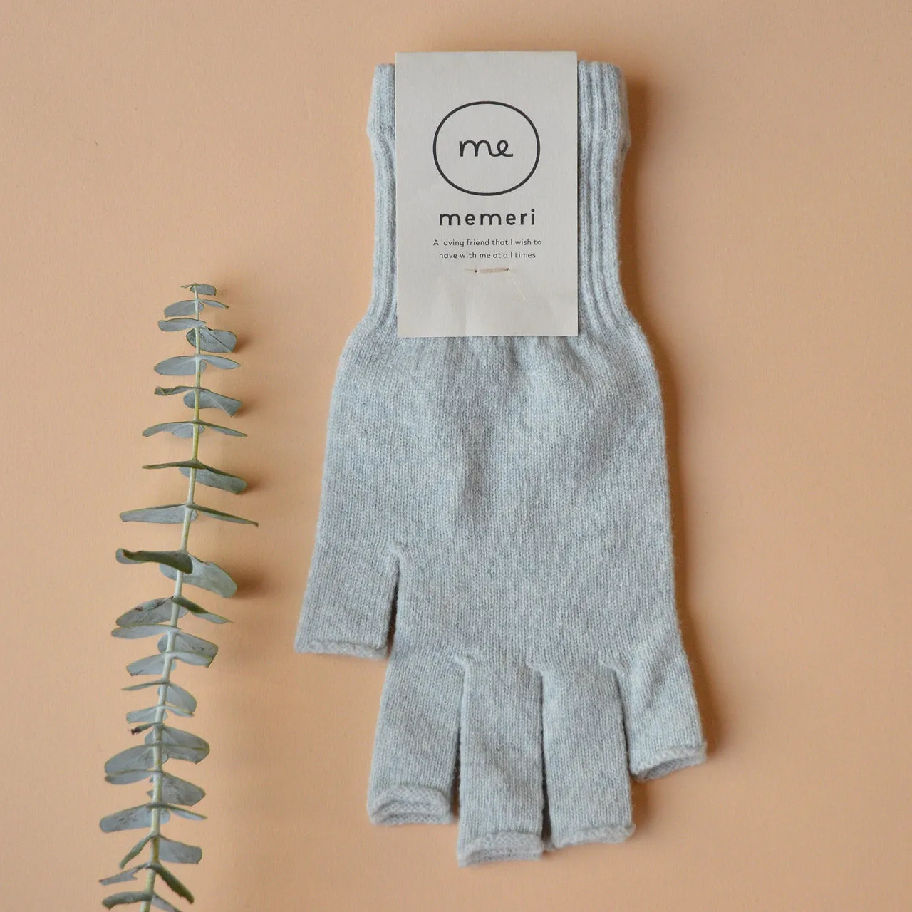 Memeri 100% Merino Wool Fingertip-less Gloves