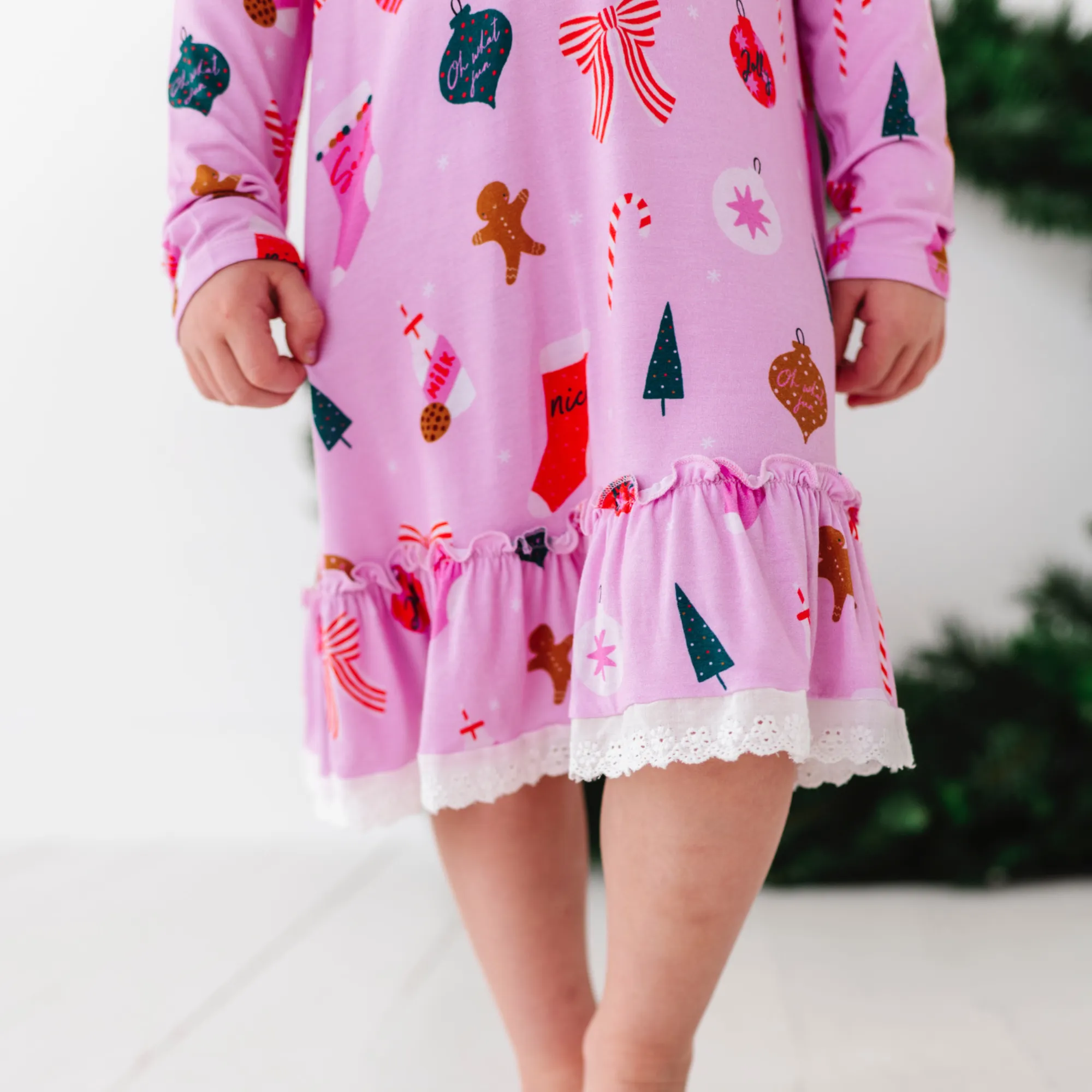 Merry Pinkmas Toddler/Kids Gown