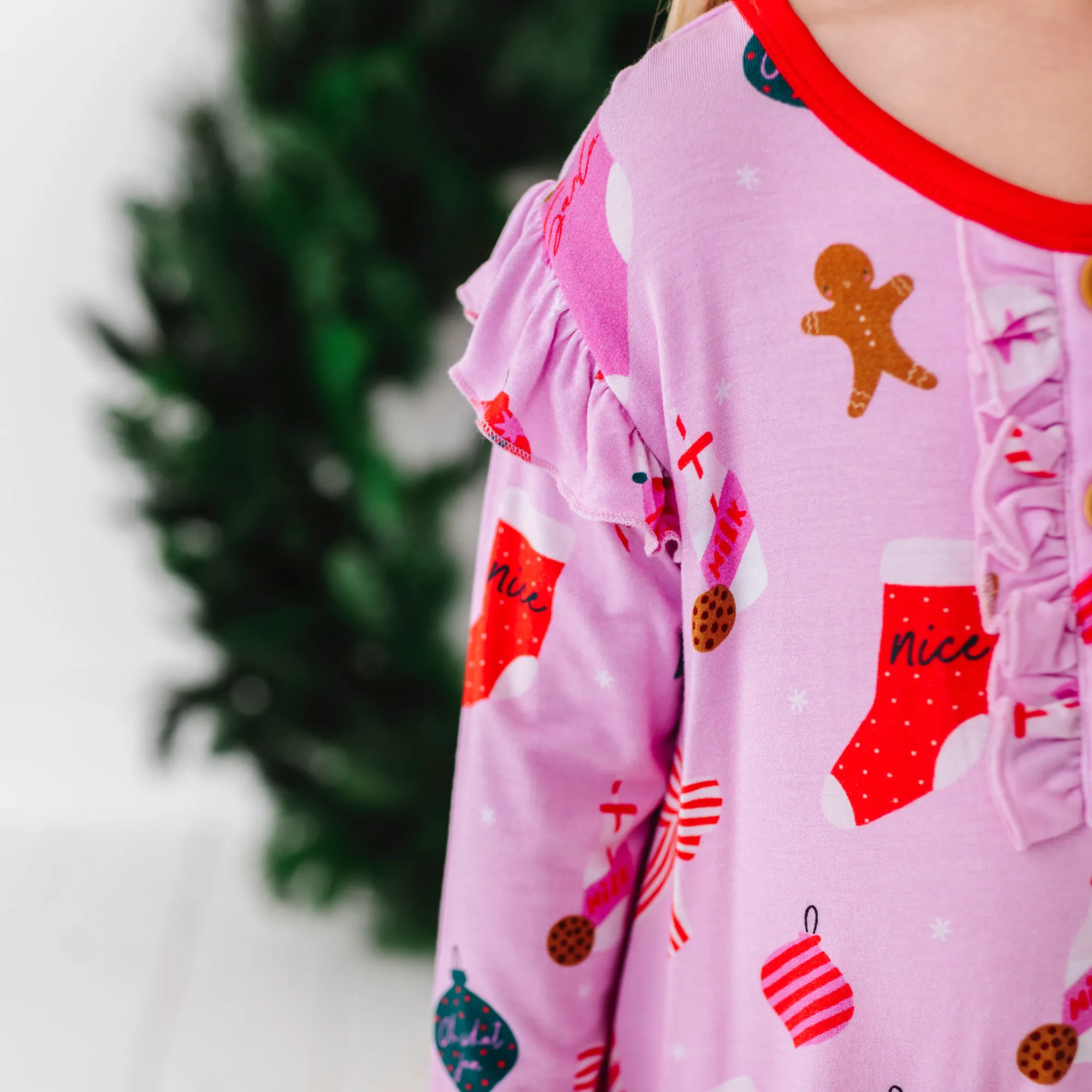 Merry Pinkmas Toddler/Kids Gown