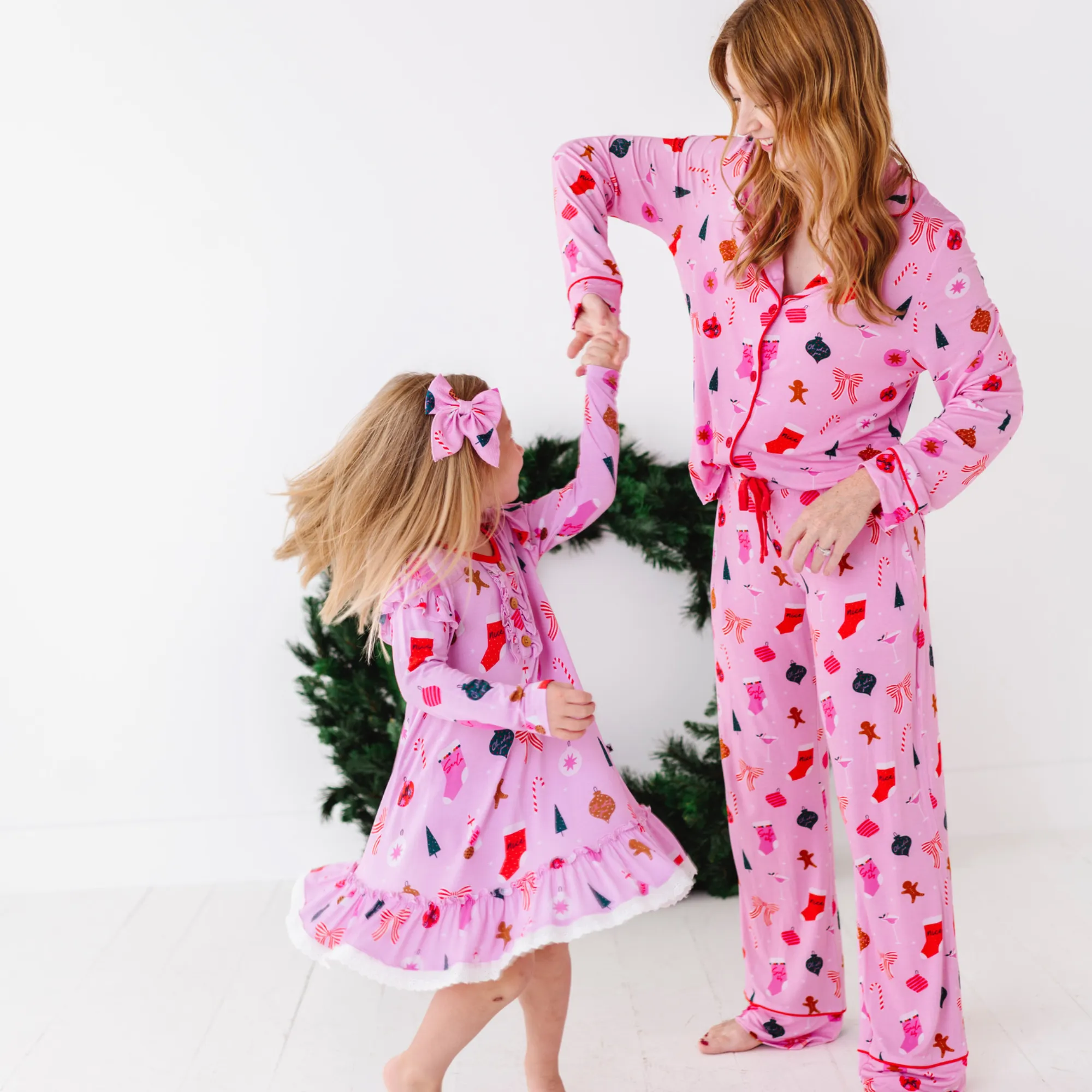 Merry Pinkmas Toddler/Kids Gown