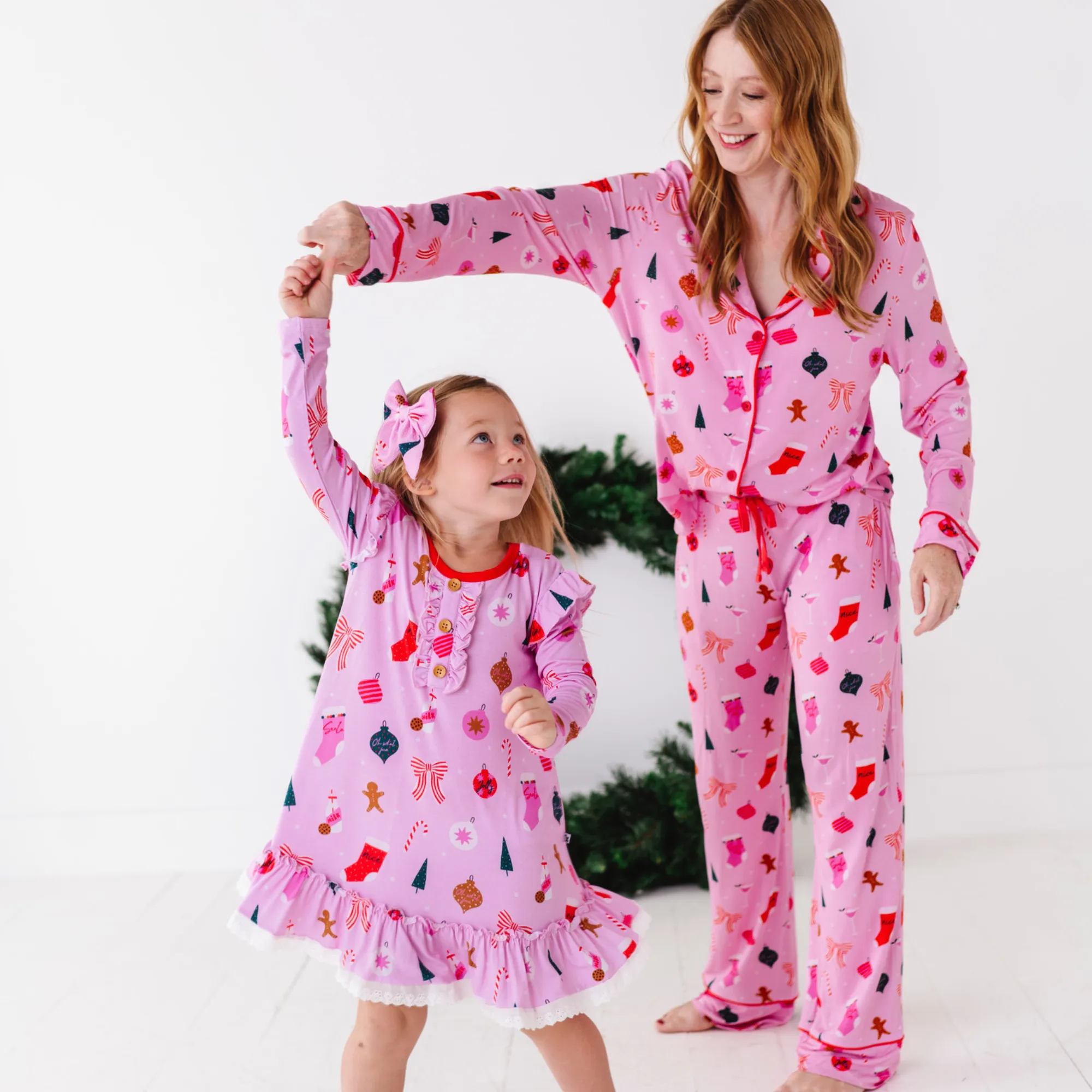 Merry Pinkmas Toddler/Kids Gown