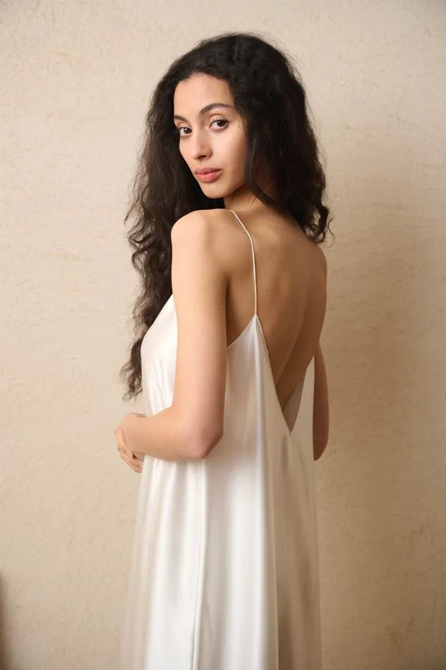 Pure Silk Nightgown (In stock, 3 day delivery)