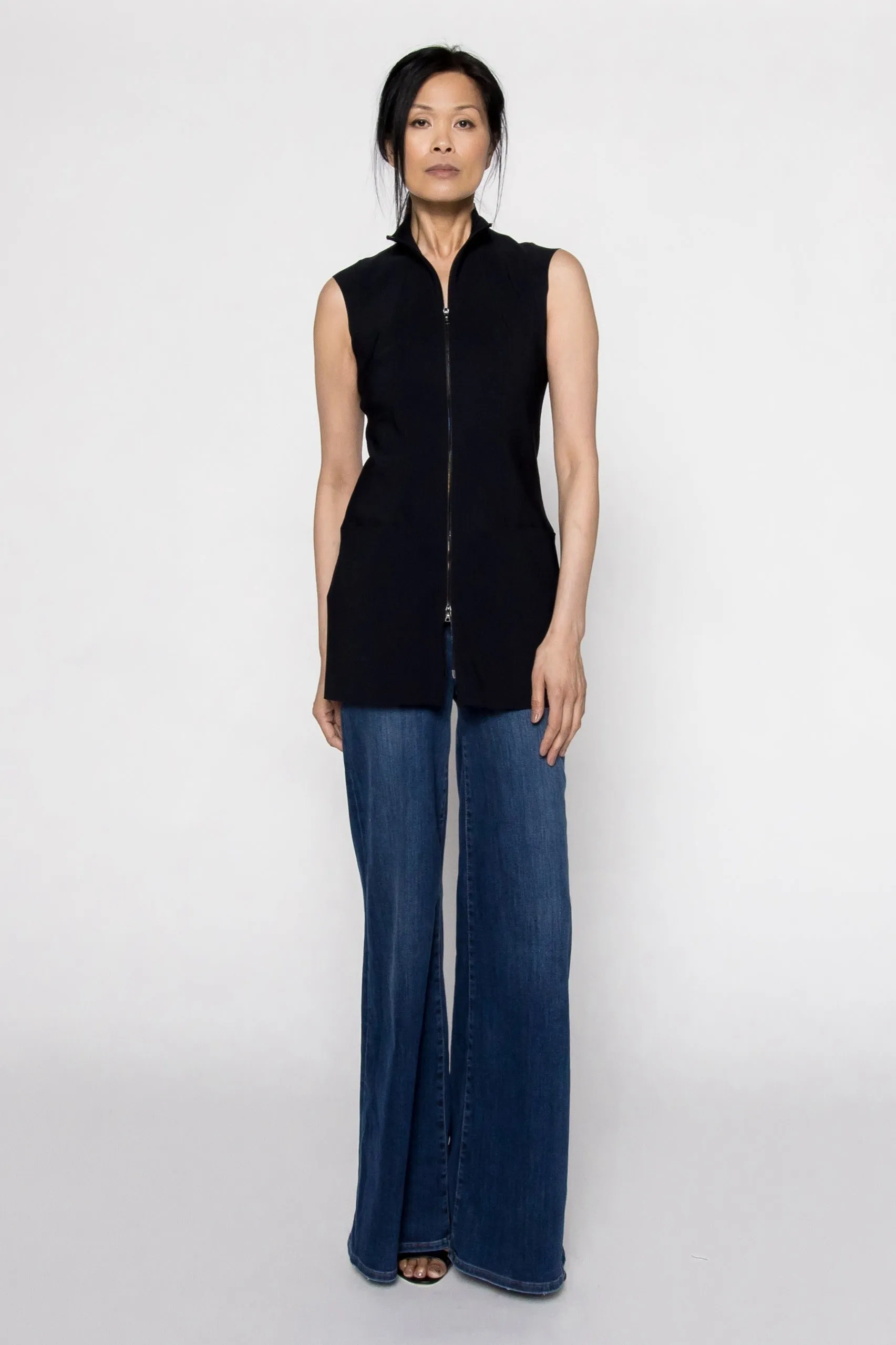 Saldana Top - Black