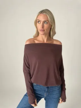 Six/Fifty The Anywhere Top - Raisin