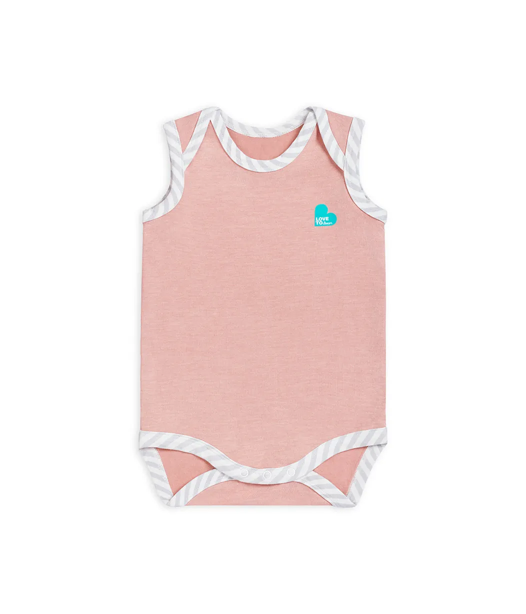 Sleeveless Bodysuit Ecovero Rose