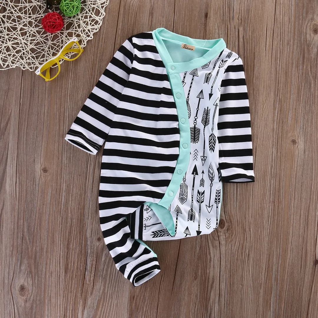 Stripe Arrow Onesie