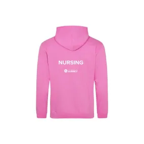 Surrey Nursing Hoodie - Candyfloss Pink