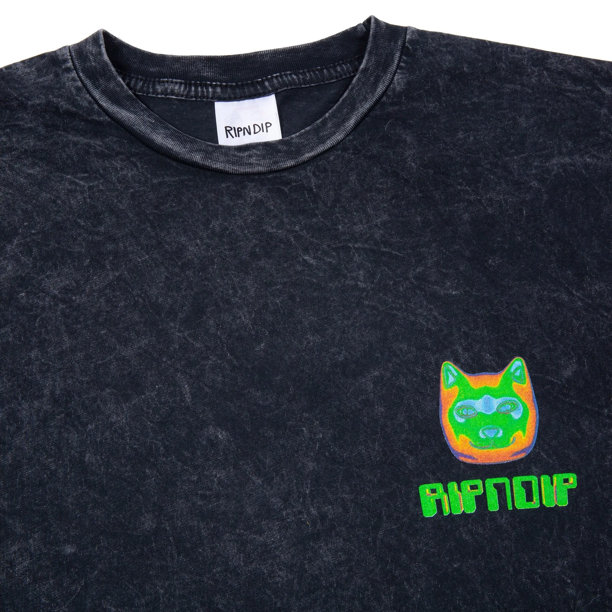 Thermal Nermal Tee (Black Vintage Wash)