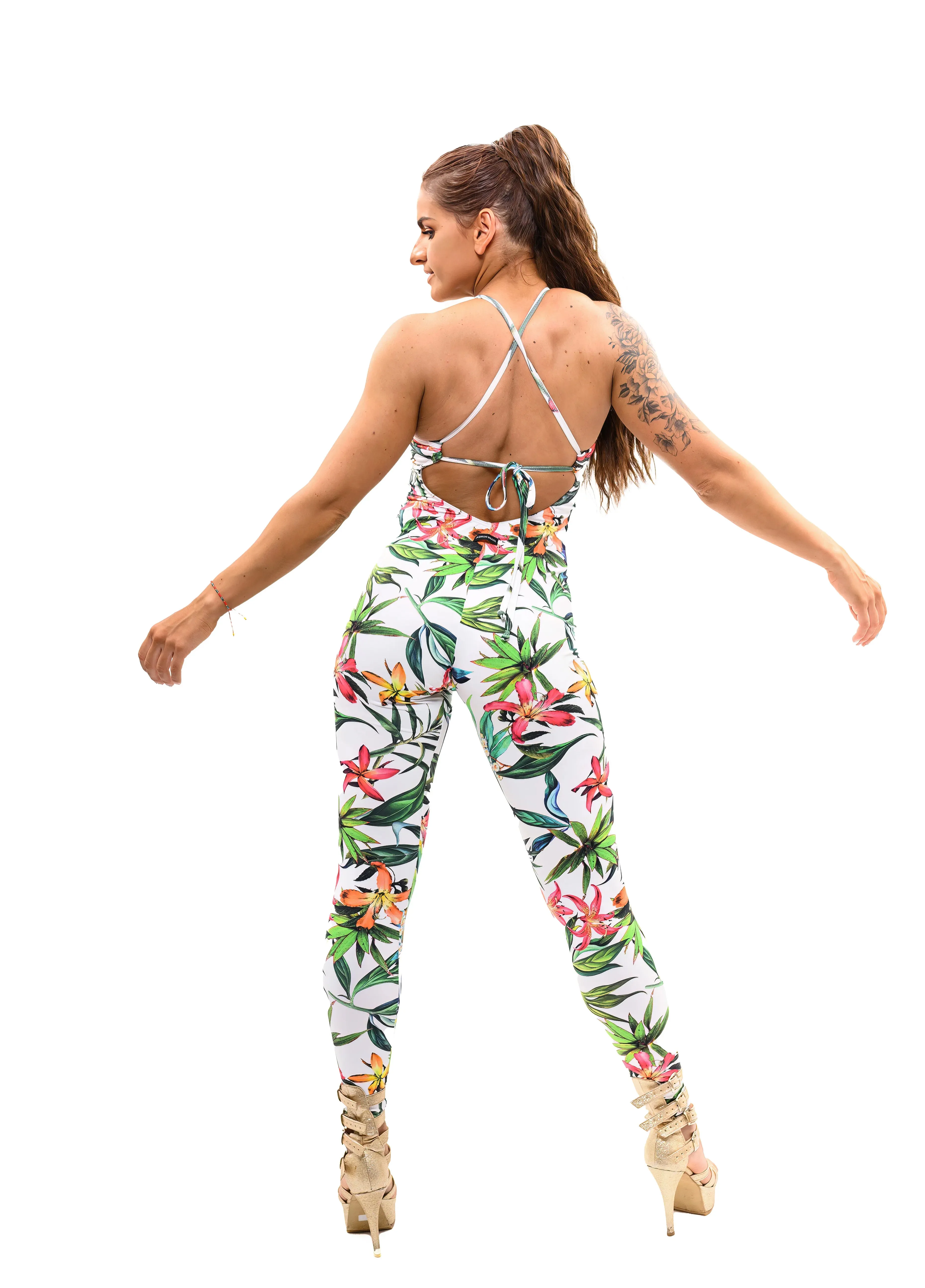 Tropicalia Tear Drop Jumpsuit