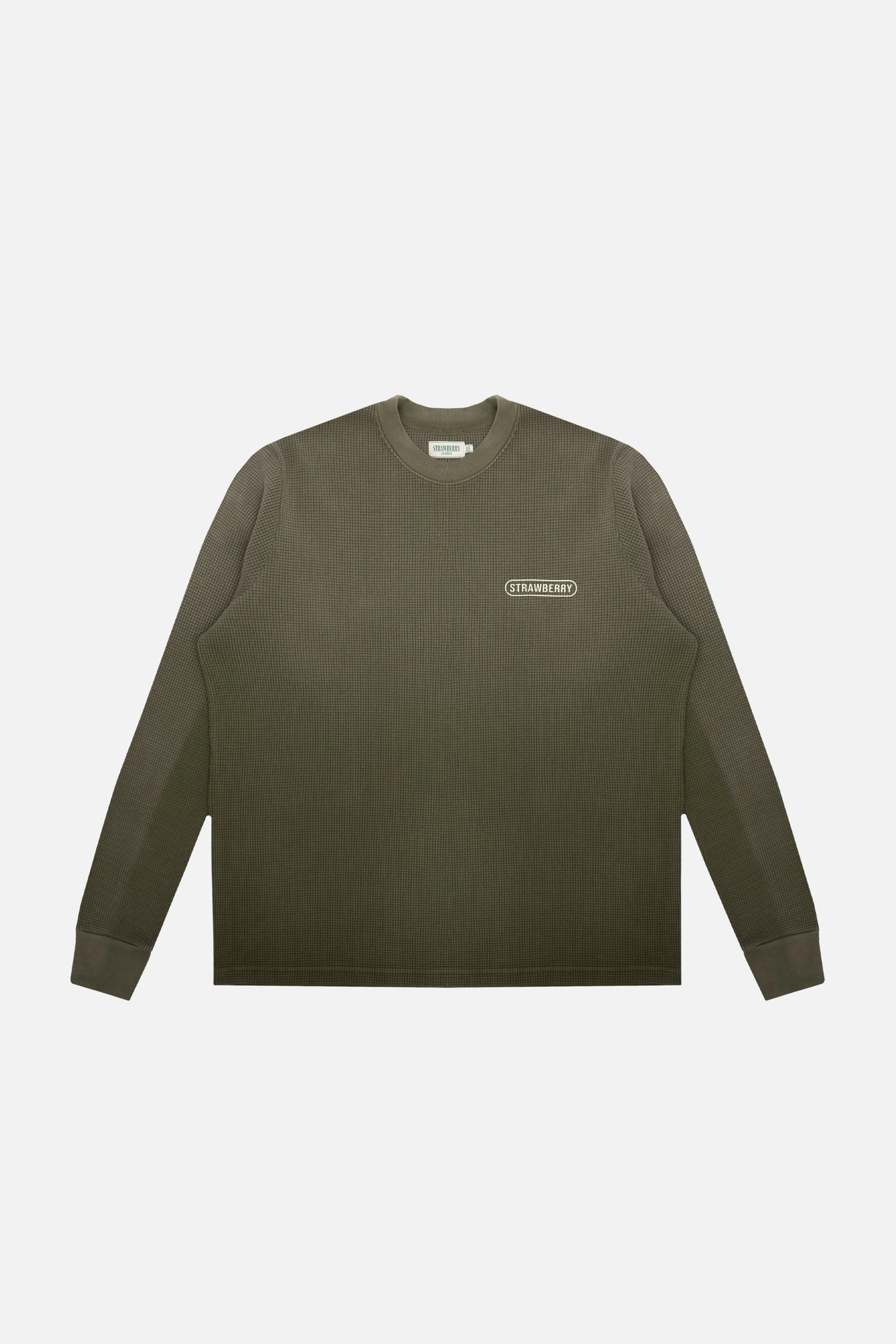 Vintage Thermal Long Sleeve - Olive