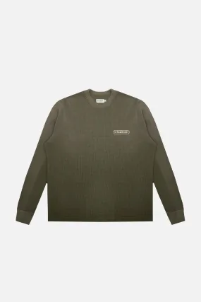 Vintage Thermal Long Sleeve - Olive