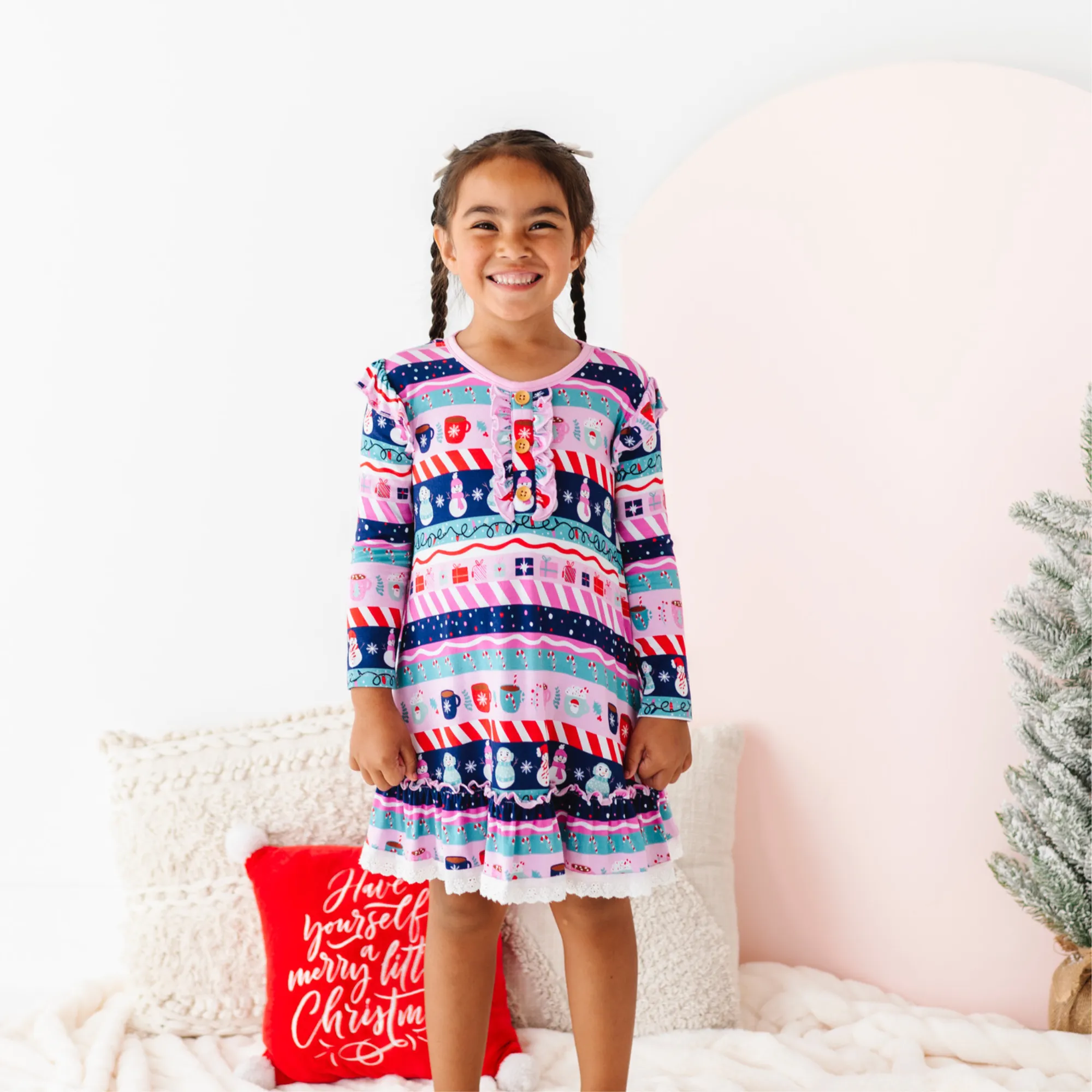 Whimsical Winters Kids Gown